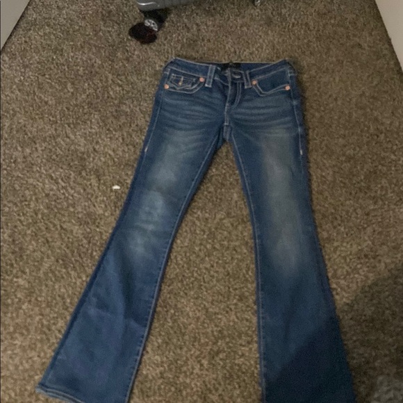 Women's Blue True Religion Jeans